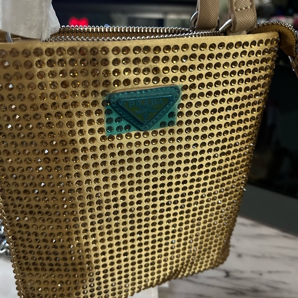 Gold Glitter Crossbody - Picture 2 of 16